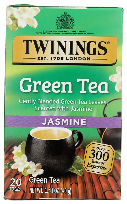 Pure green tea expertly blended and infused with real jasmine flowers to deliver a fragrant tea with a unique floral aroma and taste.