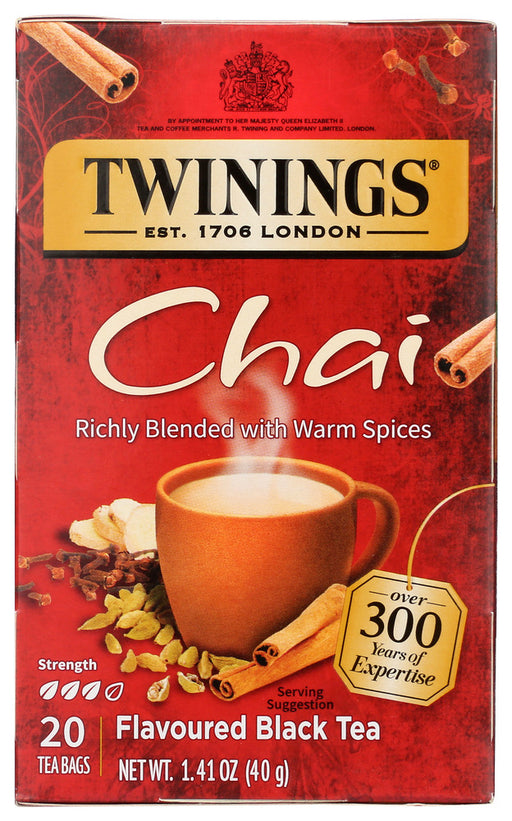 The finest black tea is expertly blended with the sweet and savory spice flavors of cinnamon, cardamom, cloves, and ginger to deliver a flavourful tea with a warm, soothing aroma and fresh, spicy taste.