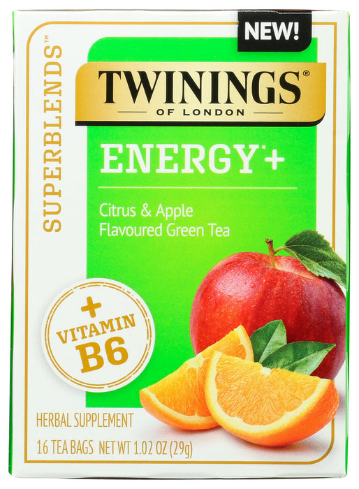 TWINING TEA: Superblends Energy Plus 16 bg