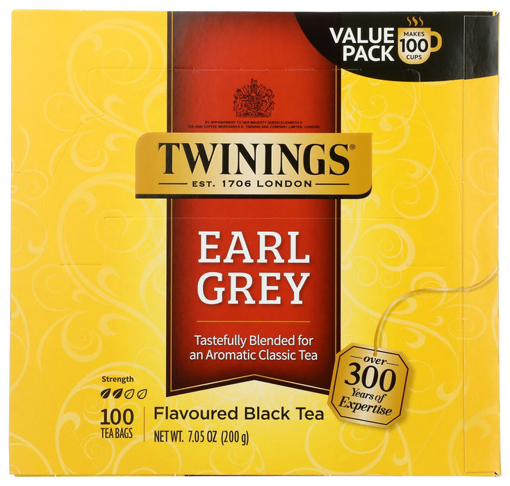 TWININGS: Earl Grey Tea, 100 bg