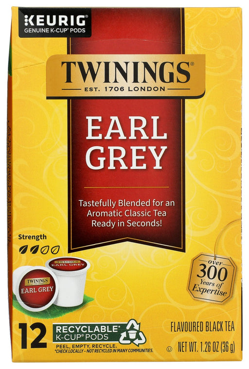 Twinings has been blending my family tea for years. Today, I am proud to continue this tradition with the tea celebrated throughout the world known as Twinings Earl Grey. Legend has it that my ancestor, the second Earl Grey, was presented with this exquisite recipe by an envoy on his return from China.
Fine black tea perfectly balanced with the distinctive flavour of bergamot, a citrus fruit.