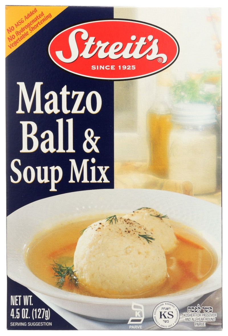 STREITS: Matzo Ball and Soup Mix, 4.5 oz
