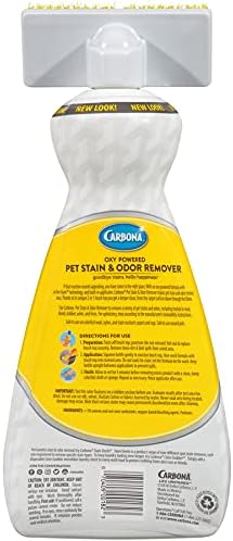 CARBONA: 2 In 1 Oxy-Powered Pet Stain & Odor Remover, 22 fo