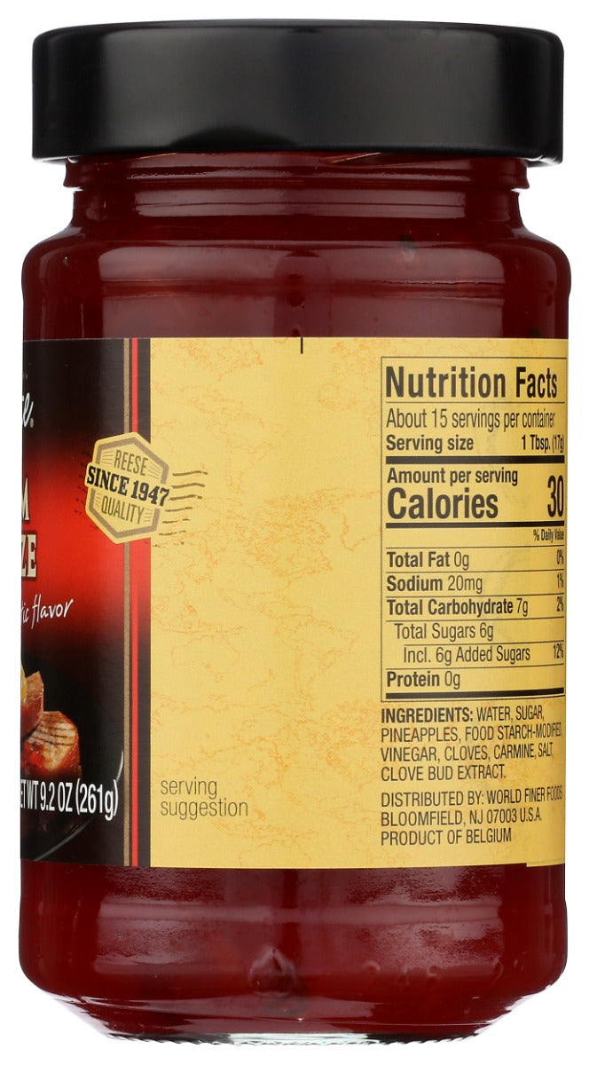 REESE: Ham Glaze Sauce, 9.2 oz