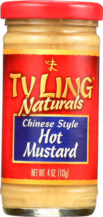 TY LING: Naturals Chinese Style Hot Mustard, 4 oz