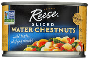 Reese Sliced Water Chestnuts are perfect for use in your favorite Asian cuisine. Water Chestnuts are known for their ability to stay crisp after being cooked and their contrasting texture to most Asian dishes. These water chestnuts come pre-sliced for your convenience.