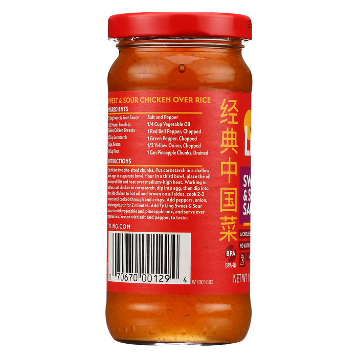 TY LING: Sweet And Sour Sauce, 10 oz