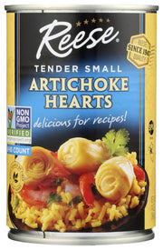 REESE: Tender Small Artichoke Hearts, 14 oz
