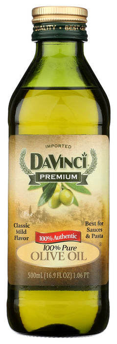 DAVINCI: 100% Pure Olive Oil, 16.9 oz