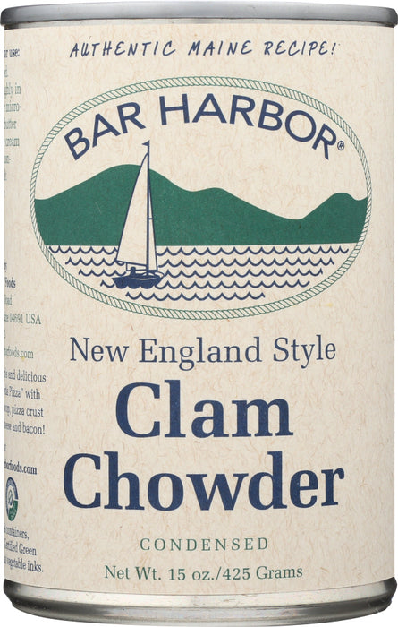 BAR HARBOR: Clam Chowder New England Style, 15 Oz