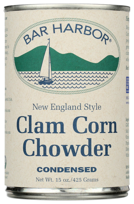 BAR HARBOR: Clam Corn Chowder, 15 oz