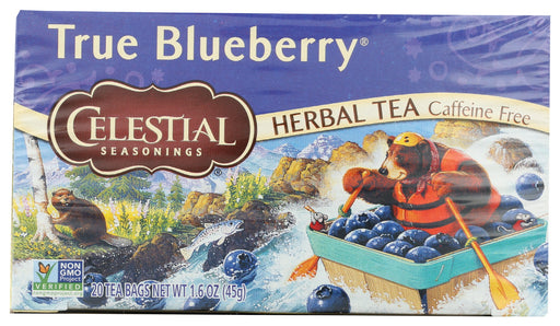 Often described as simply tasting blue, this tea has an intense wild blueberry flavor with subtle overtones of purple grapes. It's a sweet and deep berry flavor that's equally delicious hot and over ice.