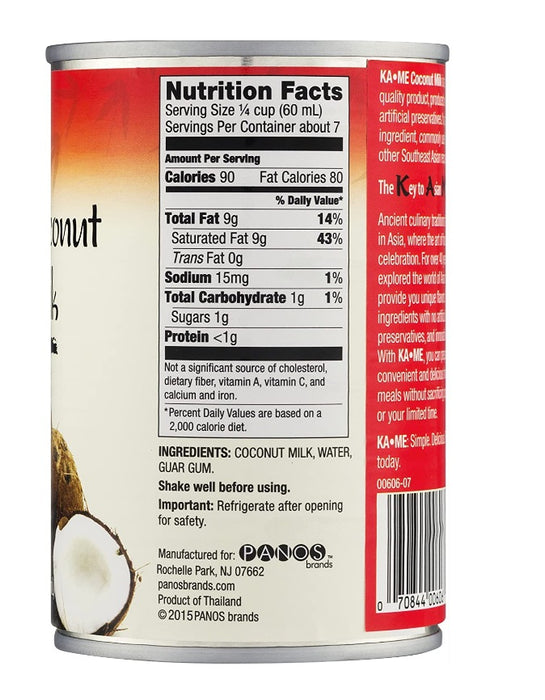 KA ME: Coconut Milk, 13.5 oz