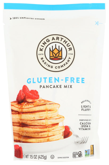 At last, gluten-free that's convenient to use and tastes great! Just stir in 2 eggs, melted butter or vegetable oil, and milk (regular cow's milk, or almond, soy, or rice milk &ndash; all are fine). Drop batter onto griddle, cook, and enjoy tender, fluffy pancakes. They're delicious plain, but adding berries, dried fruit, or chocolate chips is always a good option!