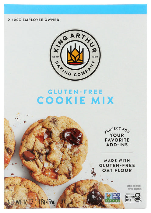 KING ARTHUR FLOUR: Gluten Free Cookie Mix, 16 oz