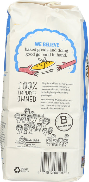 KING ARTHUR: 100% Organic Bread Flour, 5 lb
