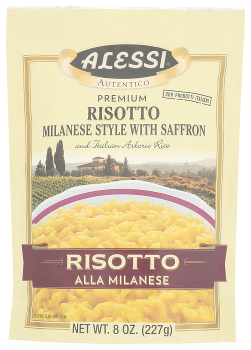 ALESSI: Risotto Alla Milanese Style With Saffron, 8 oz