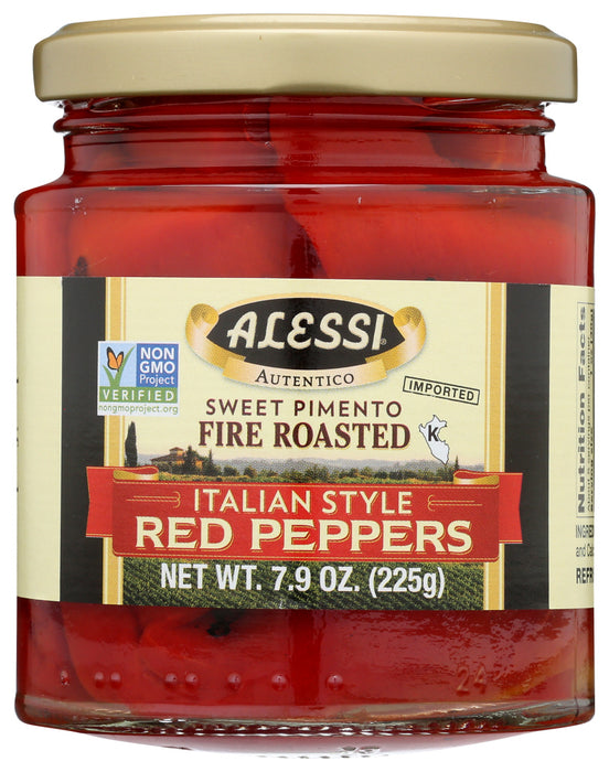 ALESSI: Fire Roasted Italian Style Peppers, 7 oz