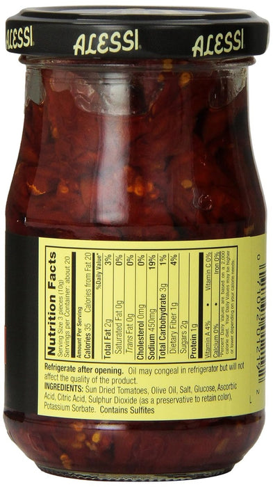 ALESSI: Premium Sun Dried Tomatoes Julienne Cut, 7 oz