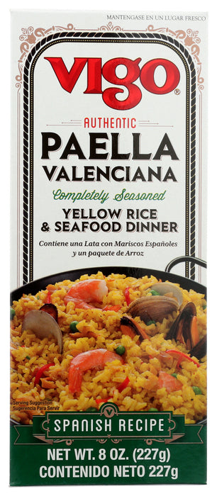 VIGO: Paella Valenciana Yellow Rice & Seafood Dinner, 8 oz