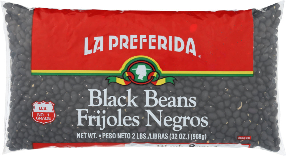 LA PREFERIDA: Black Beans, 2 lb