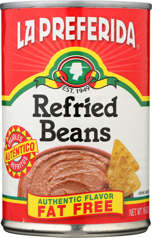 Enjoy the Mexican meals you love without compromising on flavor. Our Fat-Free Refried Beans do not contain fat, lard, or preservatives.
Our Fat-Free Refried Beans make a great base for dips, chilis or even as a spread for tostadas and sandwiches.