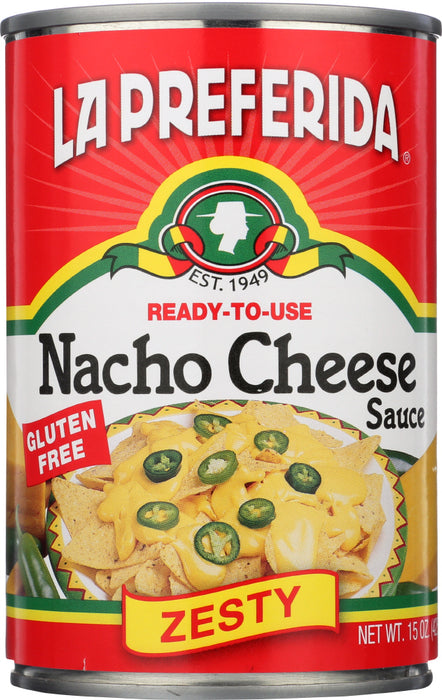 LA PREFERIDA: Sauce Nacho Chs, 15 oz