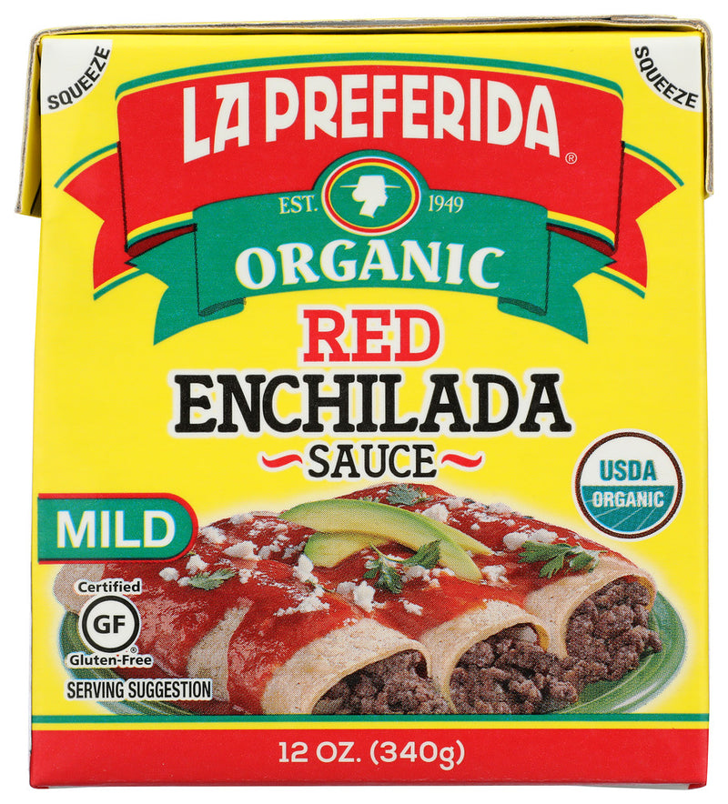 LA PREFERIDA: Organic Green Enchilada Sauce Tetra Recart, 12 oz