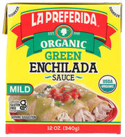 LA PREFERIDA: Organic Red Enchilada Sauce Tetra Recart, 12 oz