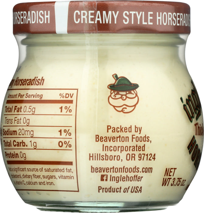 INGLEHOFFER: Thick-n-Creamy Horseradish, 3.75 oz