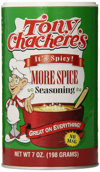 More Spice Seasoning is the zestiest blend we make. Great for anyone who prefers things a little spicier! 