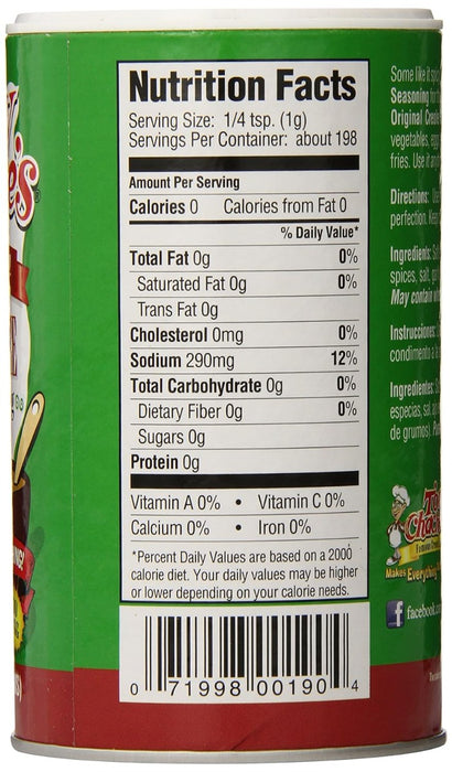 TONY CHACHERES: Seasoning More Spice, 7 oz