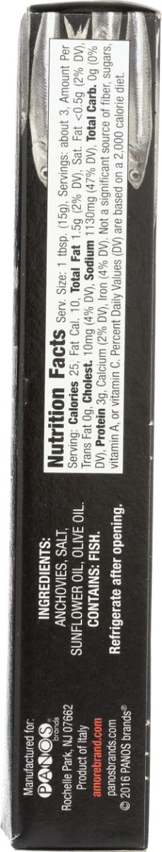 AMORE: Paste Anchovy, 1.6 oz