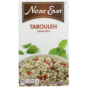 Near East&reg; Tabouleh provides bulgur wheat and a blend of mint, parsley and garlic; you add a fresh tomato, lemon juice and olive oil to create this cool and refreshing authentic salad. Serve it as a delicious alternative to traditional side dishes at your next picnic or barbeque or as a light meal anytime.Near East&reg; Tabouleh is Kosher certified *OU*.