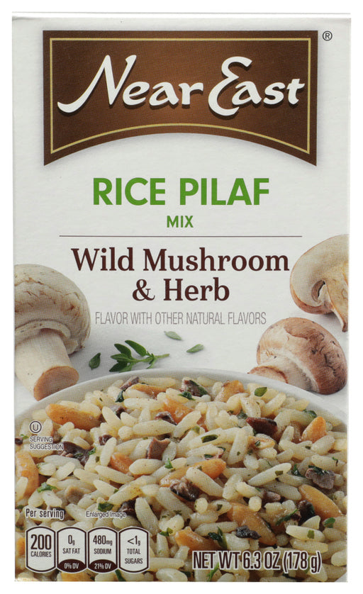 NEAR EAST: Rice Mix Pilaf Wild Mushroom & Herb, 6.3 oz