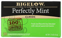 Feeling like the market needed a refreshing mint tea, Eunice Bigelow took to the kitchen to create one of her first blends for the company. She started with a rich, flavorful black tea and then blended just the right amount of mint. One sip and you will see Award Winning Plantation Mint is clean and smooth with the perfect mint finish!

All Natural
Gluten Free
Kosher
Kosher For Passover
Non-GMO
