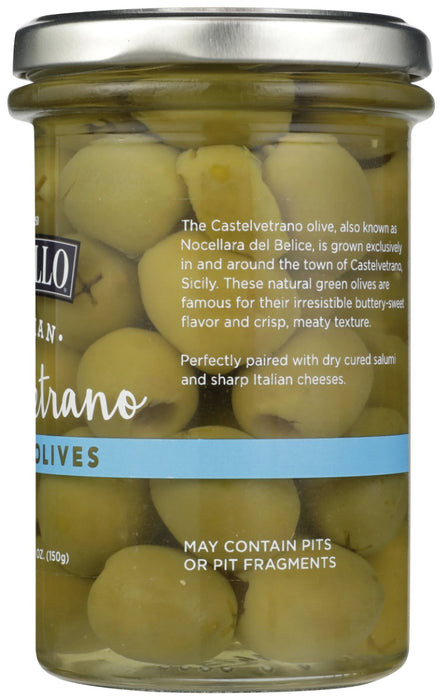 DELALLO: Olives Pitted Castelvetrano, 5.3 oz