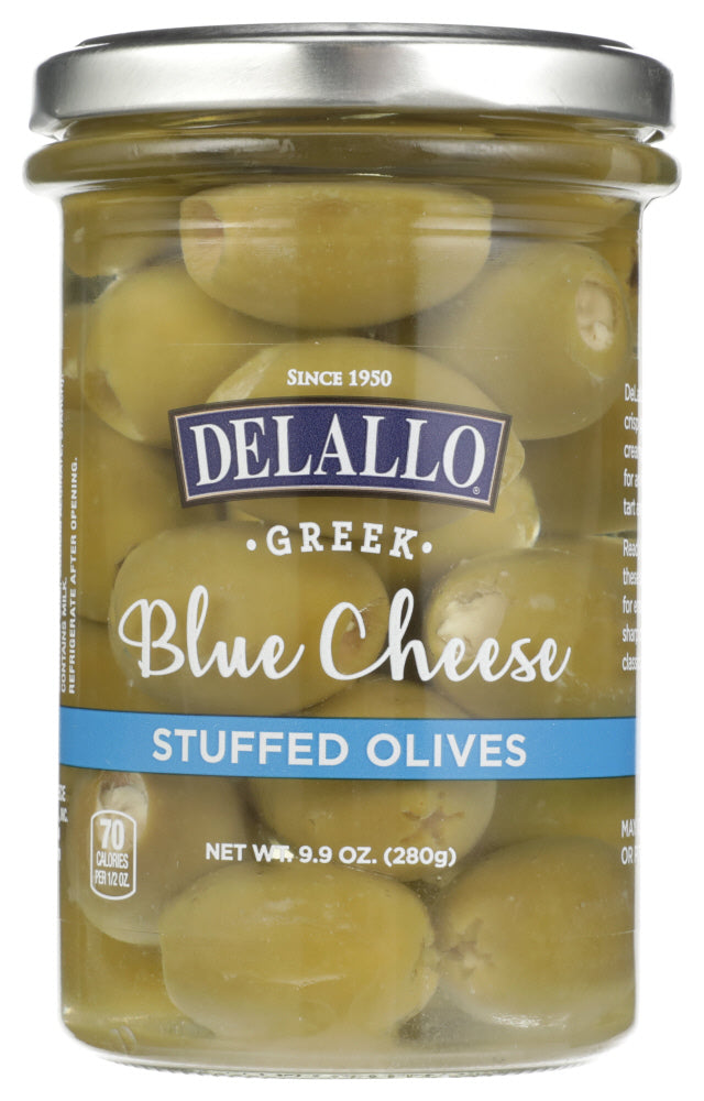 DELALLO: Olive Blu Cheese Stffd, 9.9 oz - No Brand For Less