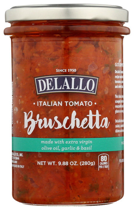 DELALLO: Tomato Bruschetta, 9.88 oz