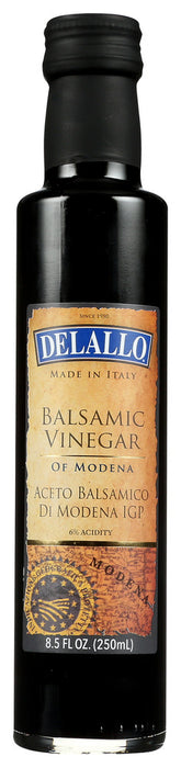 DELALLO: Vinegar Balsamic, 8.5 oz