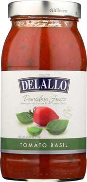 DELALLO: Sauce Tomato Basil Pomodoro Fresco, 25.25 - No Brand For Less