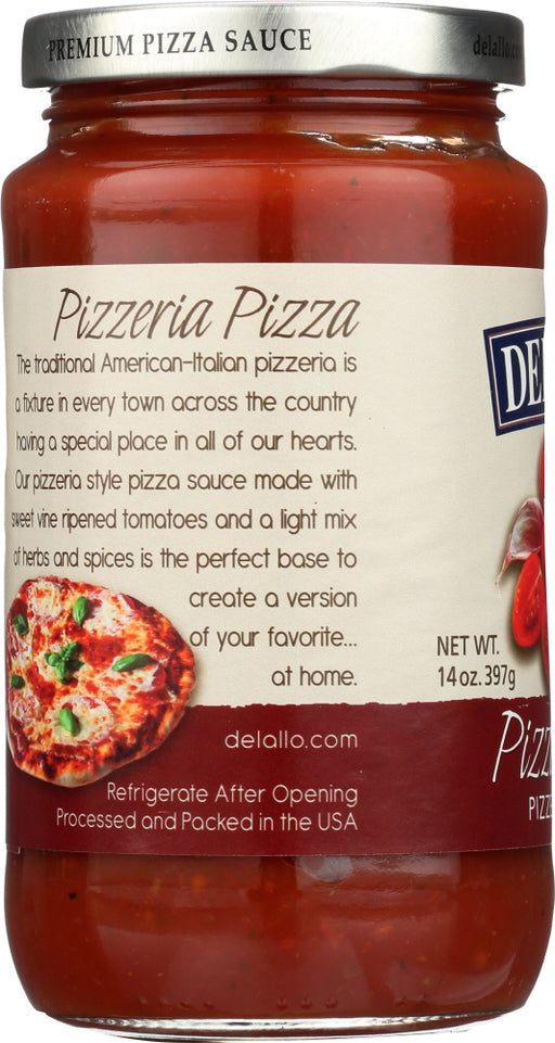 DELALLO: Italian Pizza Sauce, 14 oz - No Brand For Less 