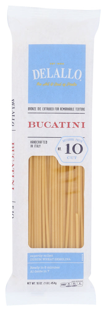 DELALLO: Bucatini #10, 16 OZ - No Brand For Less