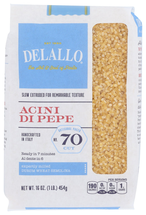 DELALLO: Acini Di Pepe #70, 16 OZ - No Brand For Less 
