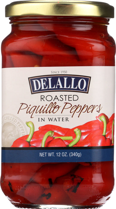 DELALLO: Pepper Piquillo Roasted, 12 oz