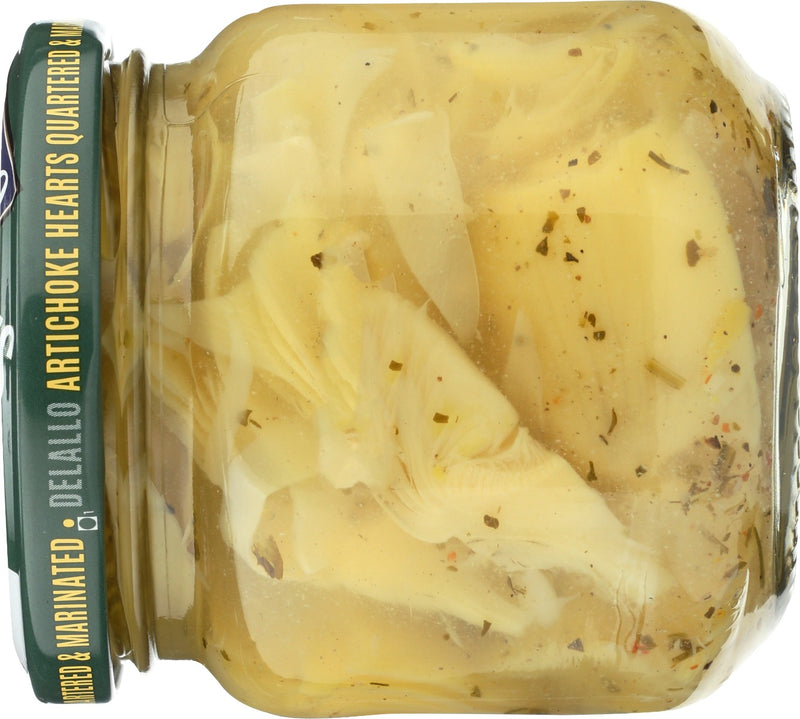 DELALLO: Marinated Artichoke Hearts, 6 oz