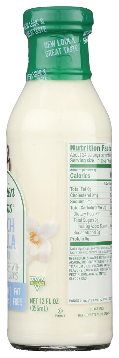 WALDEN FARMS: Calorie Free French Vanilla Coffee Creamer, 12 oz