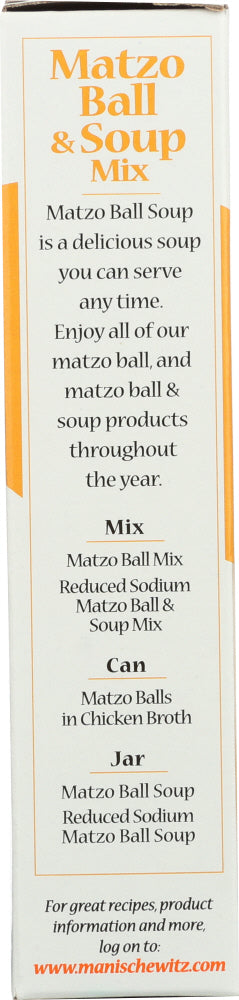 MANISCHEWITZ: Matzo Ball & Soup Mix, 4.5 Oz