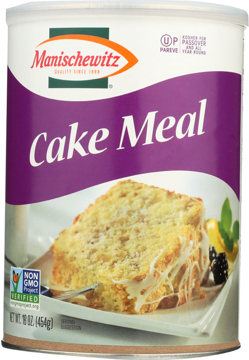 MANISCHEWITZ: Cake Meal Canister, 16 oz