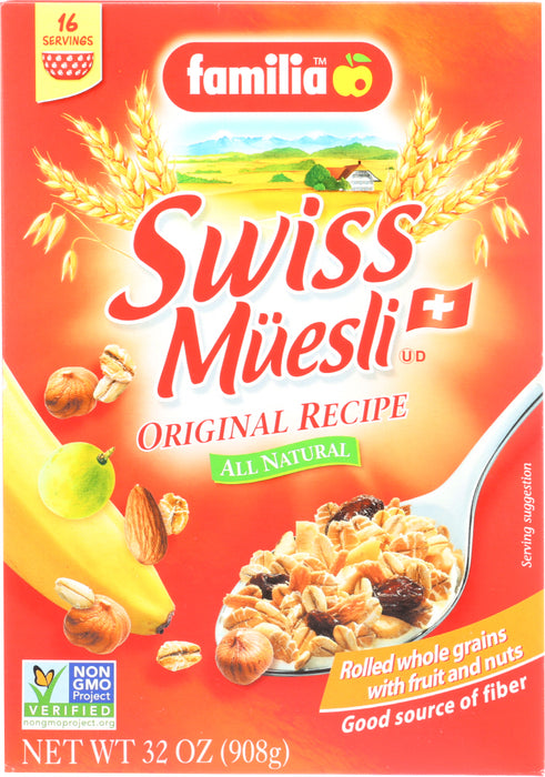 FAMILIA: Muesli Swiss Original, 32 oz
